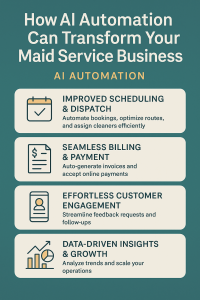 How Smart Automation is Transforming Maid Services in the USA